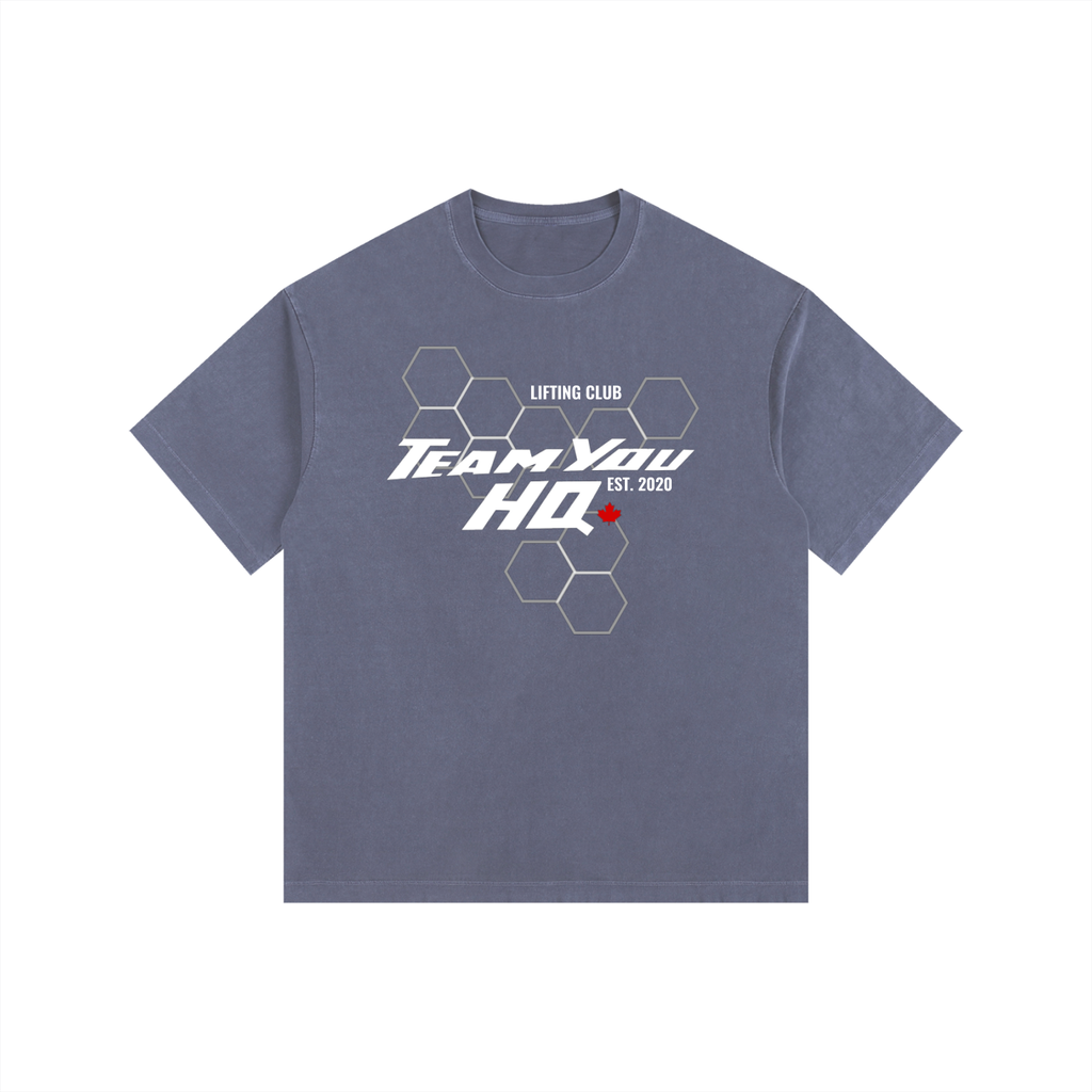 TeamYou Vintage Washed Oversized Cotton T-Shirt