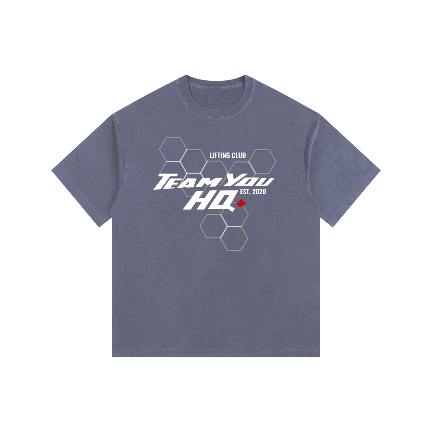 TeamYou Vintage Washed Oversized Cotton T-Shirt
