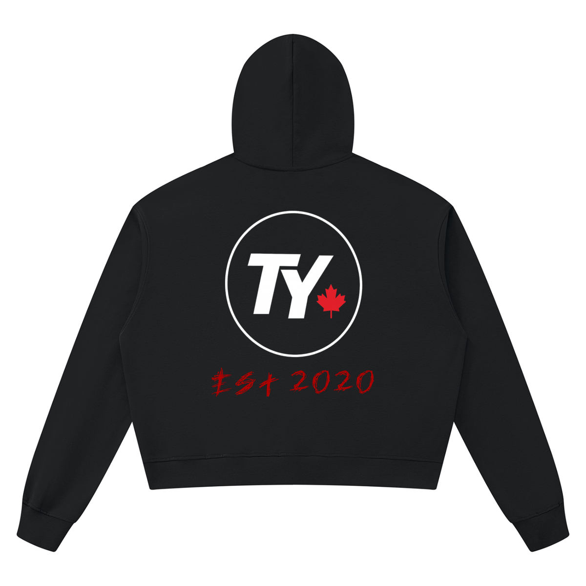 TeamYou Unisex Boxy Raw Edge Hoodie