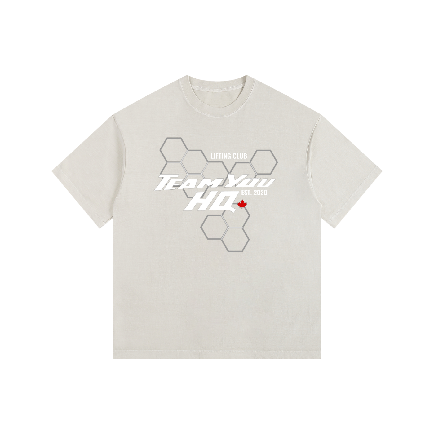 TeamYou Vintage Washed Oversized Cotton T-Shirt