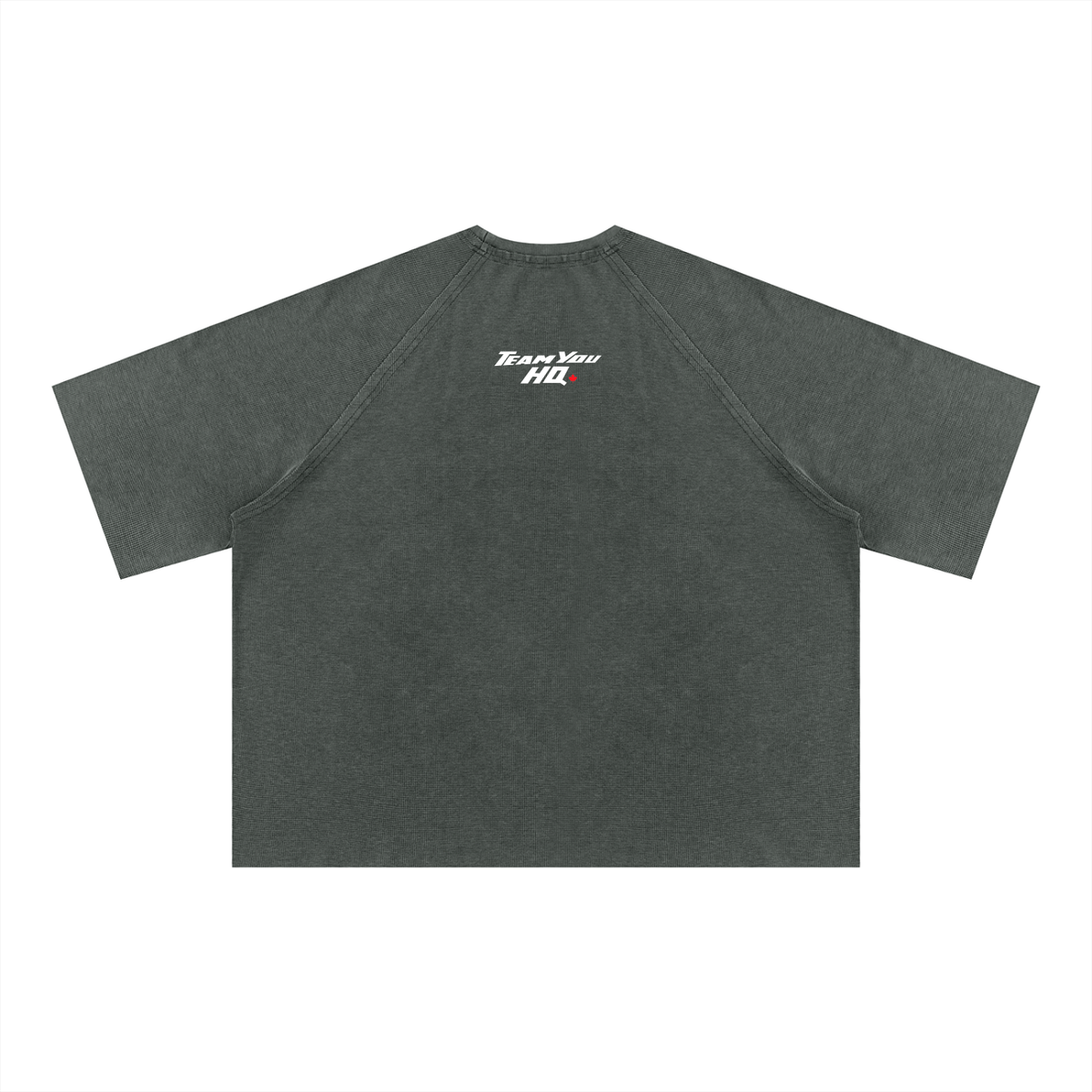 TeamYou HQ Unisex Mineral Wash Boxy Waffle T-Shirt