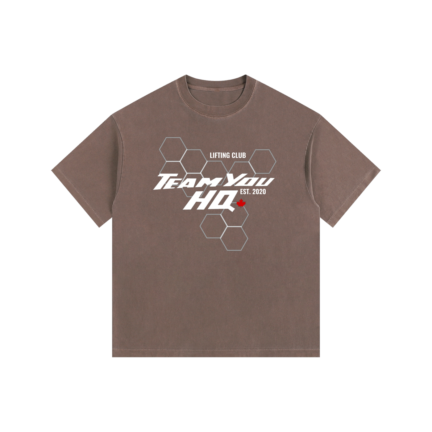 TeamYou Vintage Washed Oversized Cotton T-Shirt