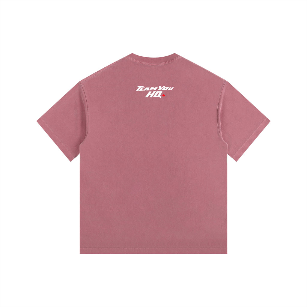 TeamYou Vintage Washed Oversized Cotton T-Shirt