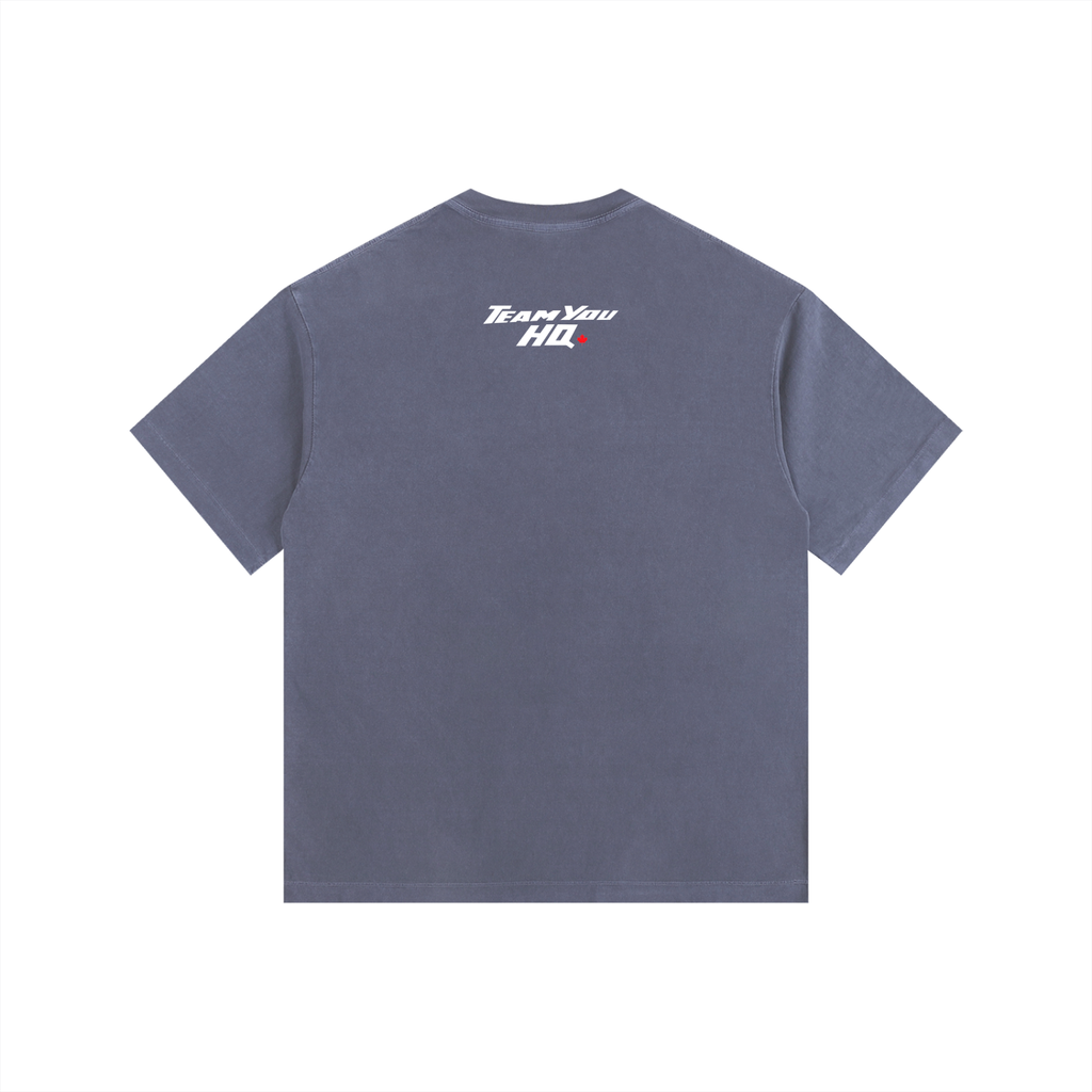 TeamYou Vintage Washed Oversized Cotton T-Shirt