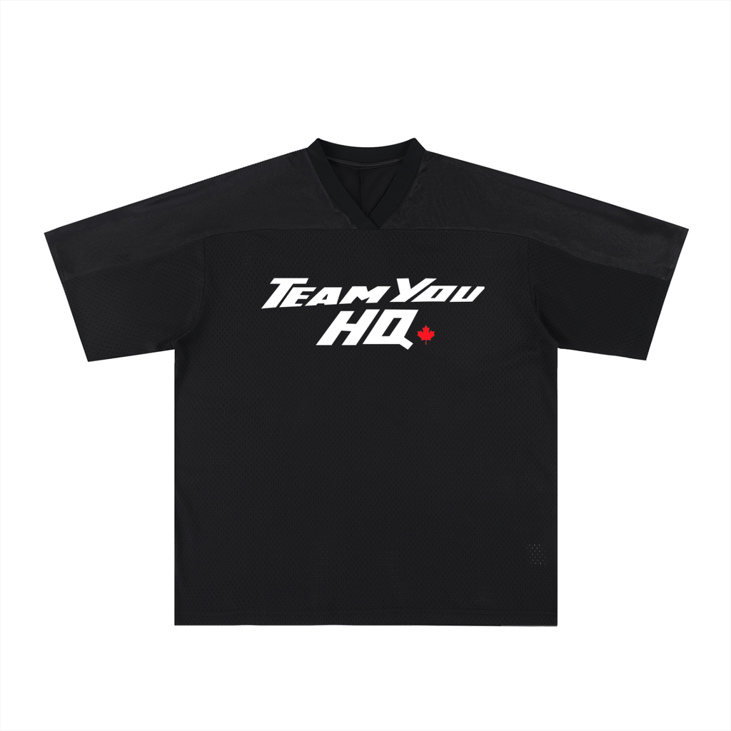 TeamYou Oversized Mesh V-Neck Jersey