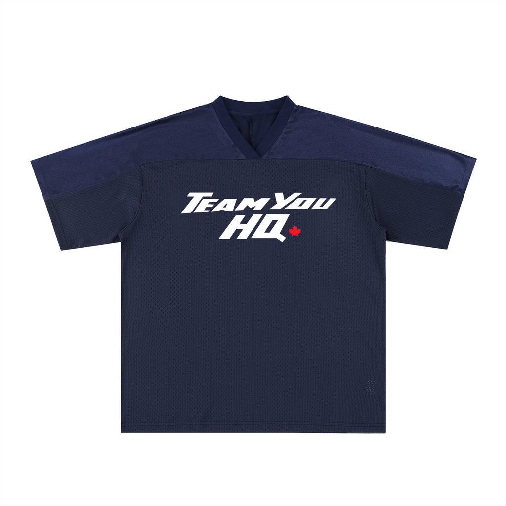 TeamYou Oversized Mesh V-Neck Jersey