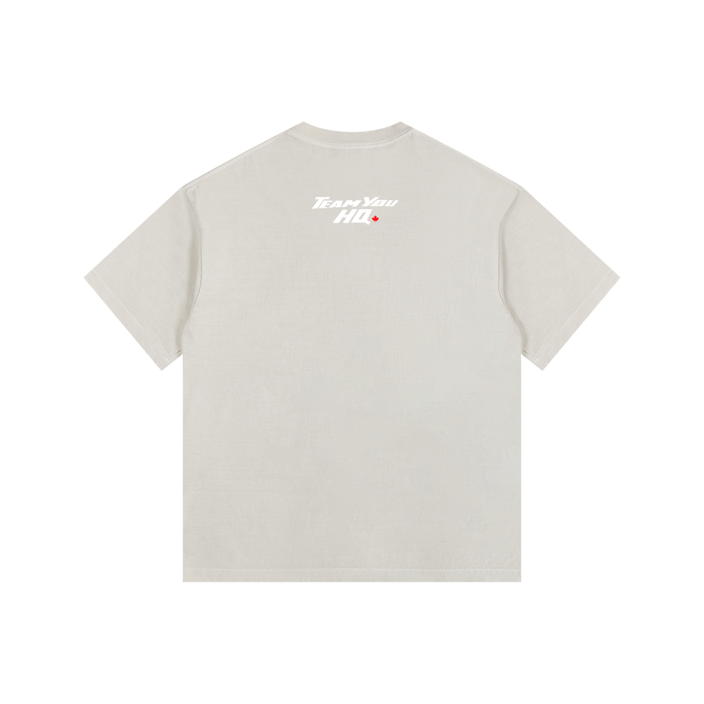TeamYou Vintage Washed Oversized Cotton T-Shirt
