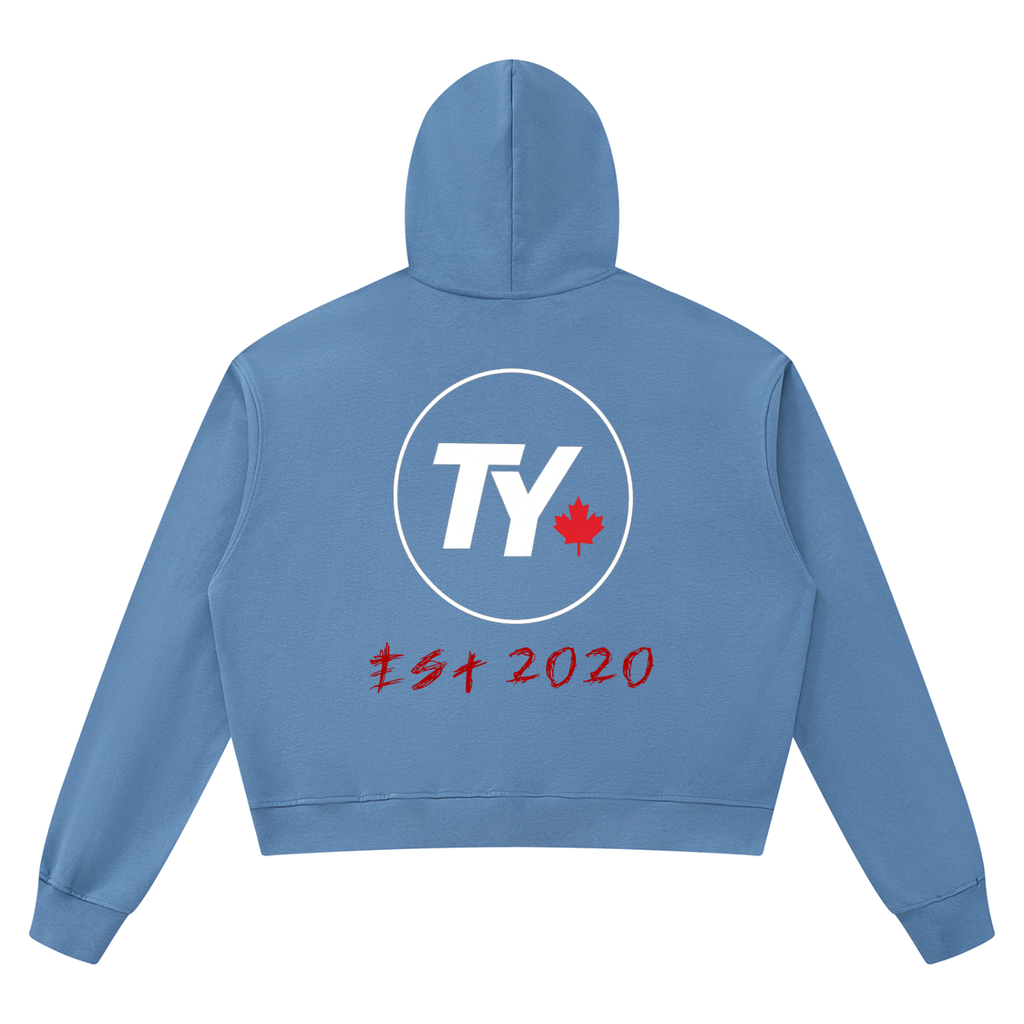 TeamYou Unisex Boxy Raw Edge Hoodie