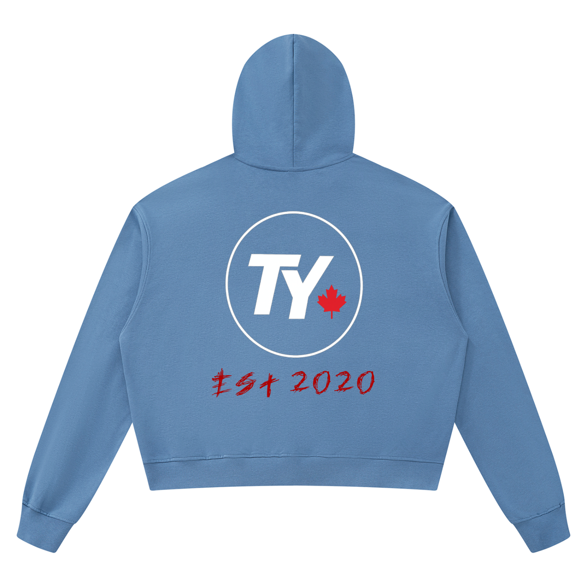 TeamYou Unisex Boxy Raw Edge Hoodie