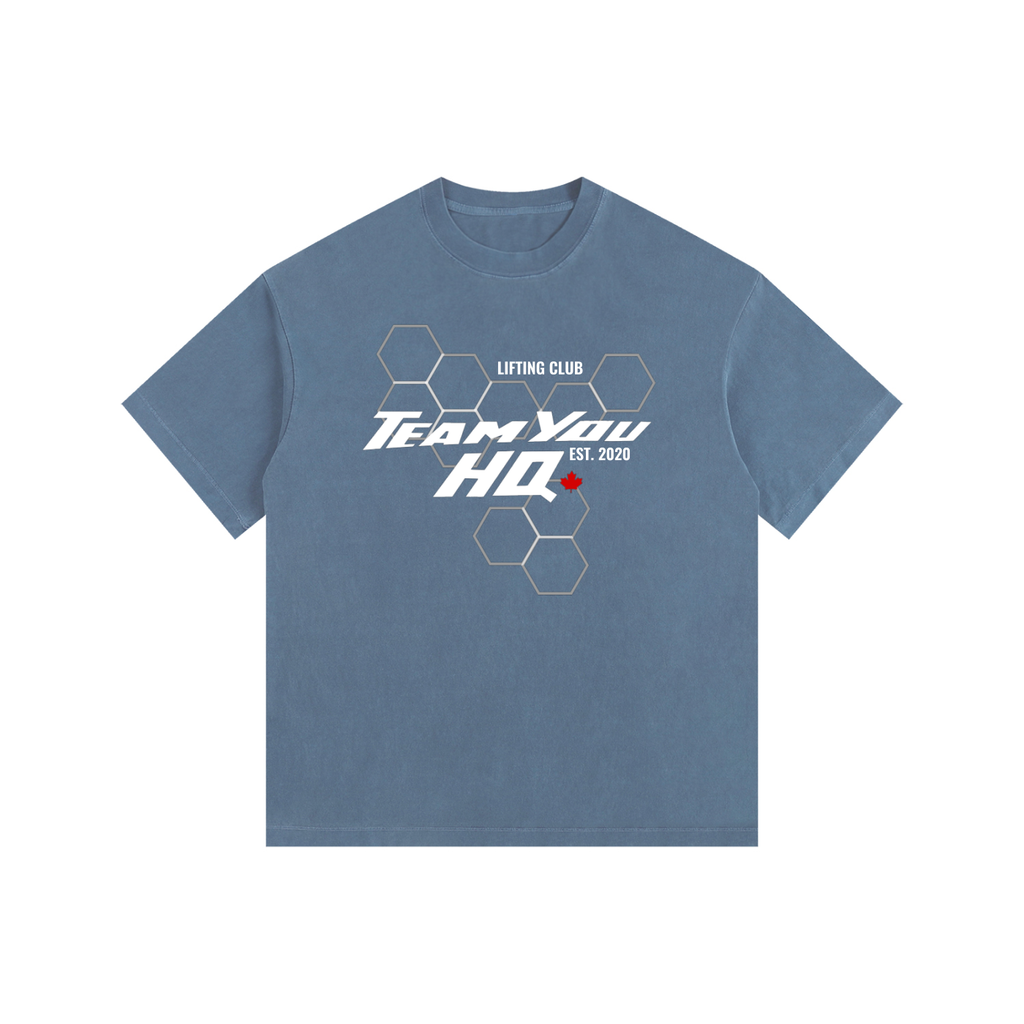 TeamYou Vintage Washed Oversized Cotton T-Shirt