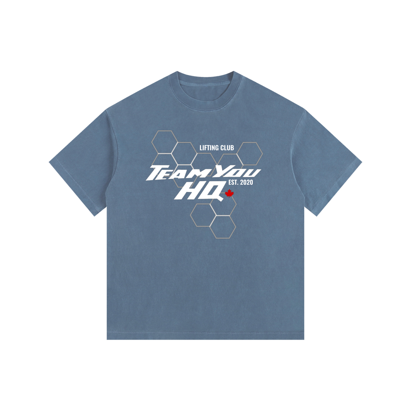 TeamYou Vintage Washed Oversized Cotton T-Shirt