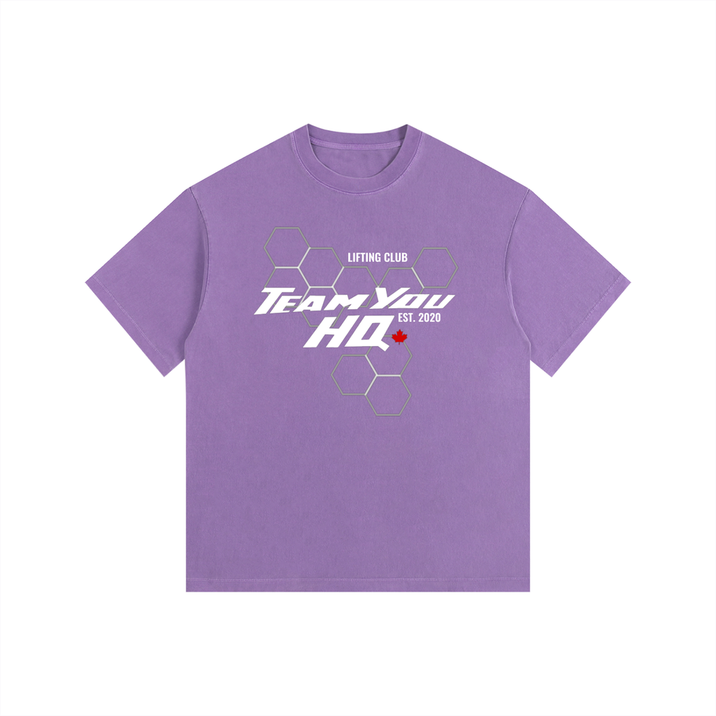 TeamYou Vintage Washed Oversized Cotton T-Shirt