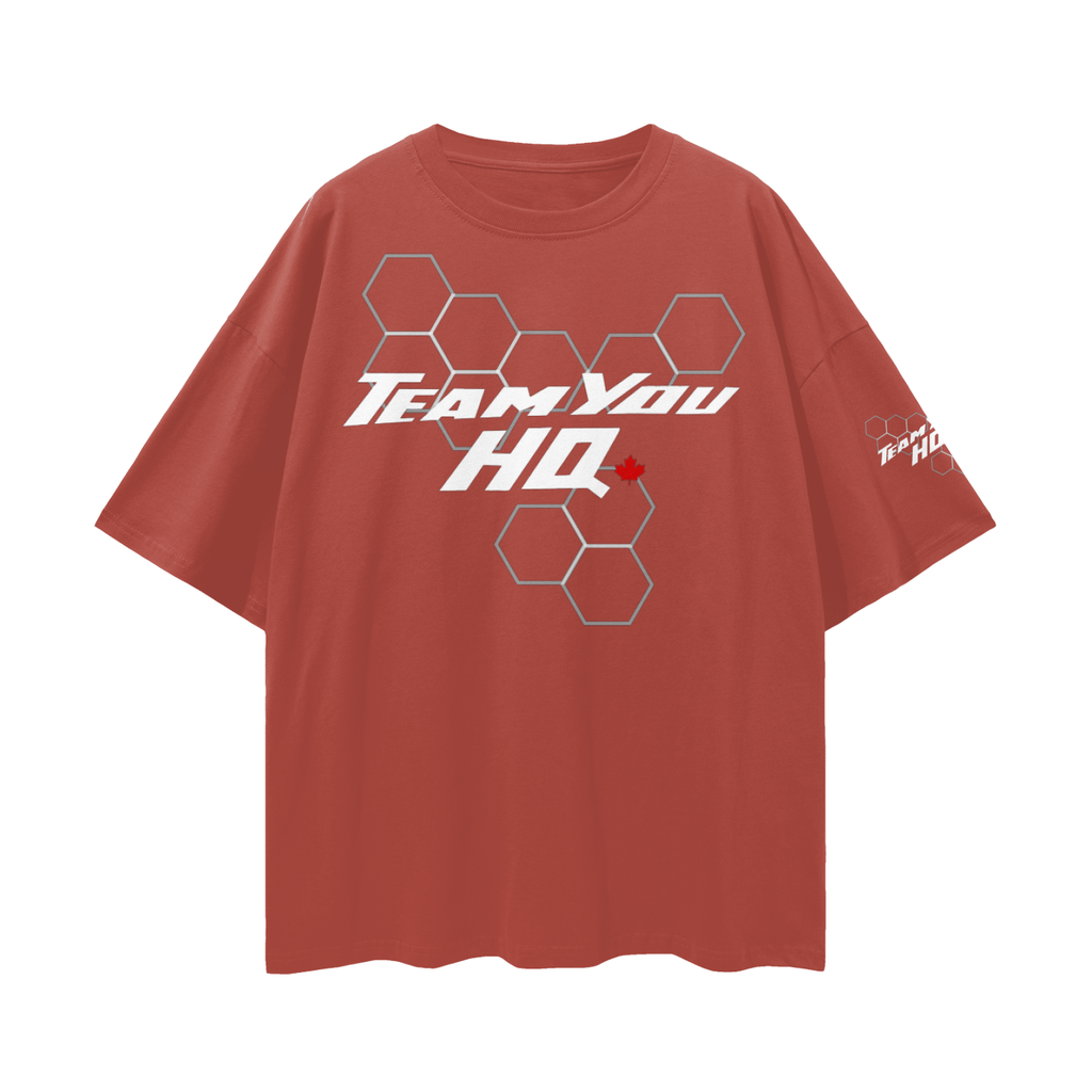 TeamYou Streetwear Loose Drop Shoulder T-Shirt