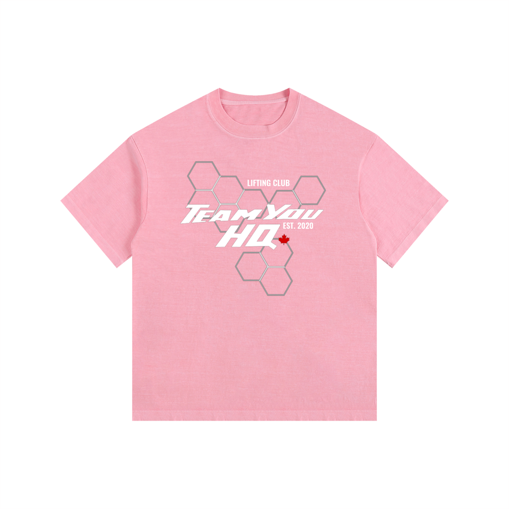 TeamYou Vintage Washed Oversized Cotton T-Shirt