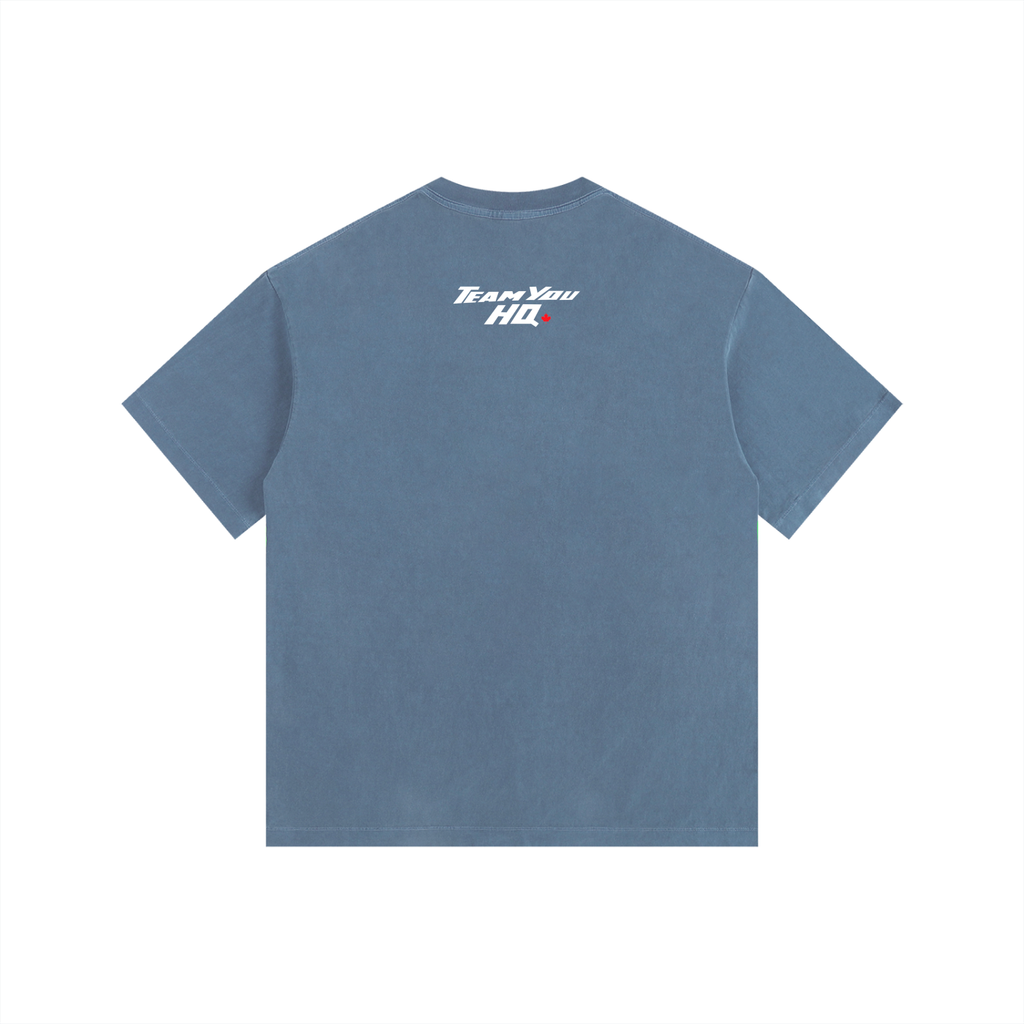 TeamYou Vintage Washed Oversized Cotton T-Shirt