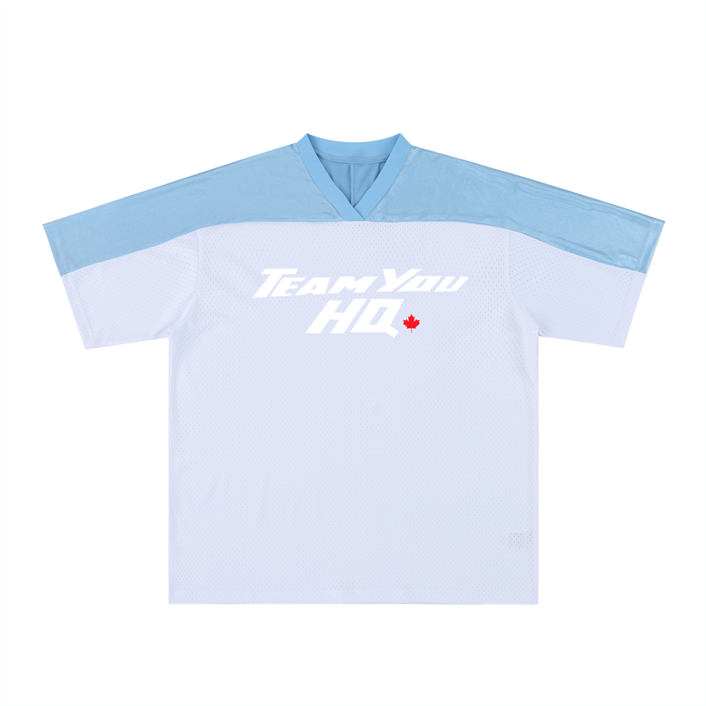 TeamYou Oversized Mesh V-Neck Jersey