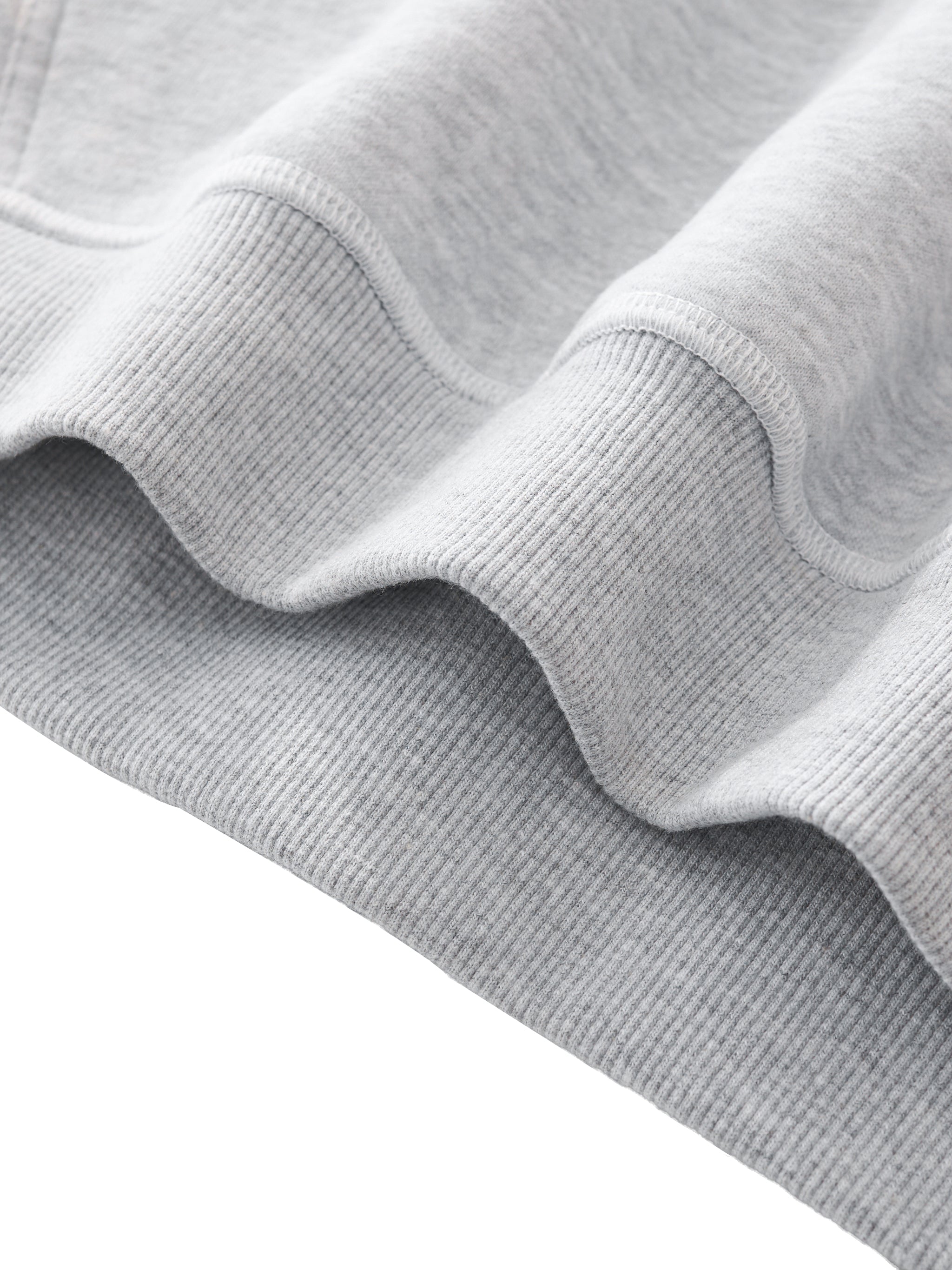 TeamYou Contrast-Stitched Boxy Fleece Hoodie