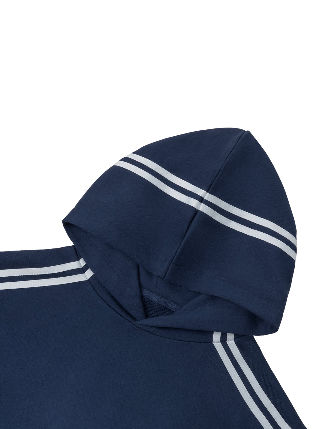TeamYou Contrast Side Stripe Cropped Hoodie